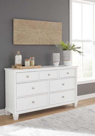 Fortman Full Panel Bed, Dresser and Nightstand
