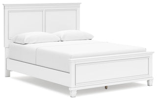 Fortman Queen Panel Bed, Dresser, Mirror and 2 Nightstands