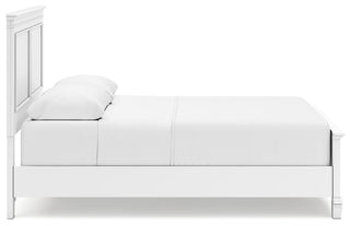 Fortman Queen Panel Bed, Dresser, Mirror and 2 Nightstands