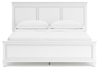 Fortman California King Panel Bed, Dresser and Mirror