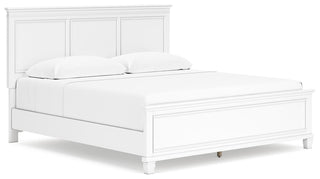 Fortman King Panel Bed, Dresser, Mirror, Chest and 2 Nightstands