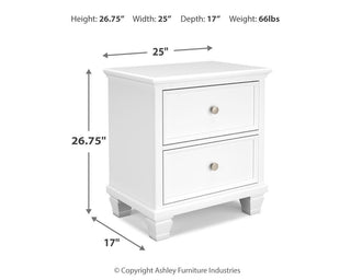 Fortman Full Panel Bed, Dresser and Nightstand