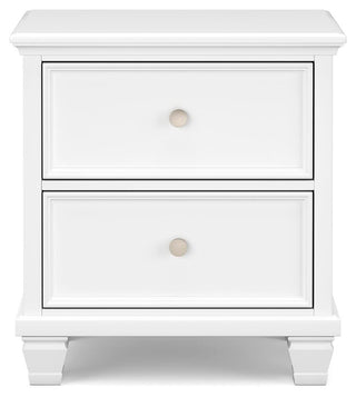 Fortman Two Drawer Night Stand