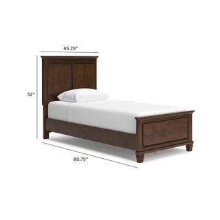 Danabrin Twin Panel Bed, Dresser and Nightstand