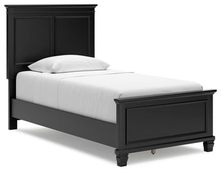 Lanolee Twin Panel Bed, Dresser and Mirror