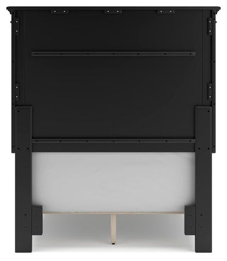 Lanolee Twin Panel Bed and Chest