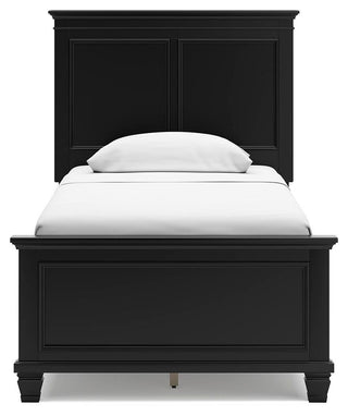 Lanolee Twin Panel Bed and Chest