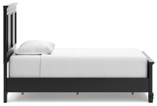 Lanolee Twin Panel Bed, Dresser and Mirror
