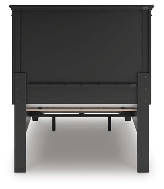 Lanolee Panel Storage Bed