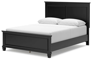 Lanolee Queen Panel Bed, Dresser, Mirror and Nightstand