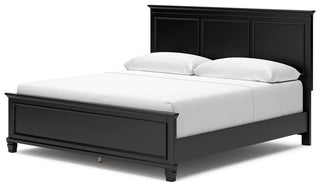 Lanolee King Panel Bed, Dresser, Mirror and Nightstand