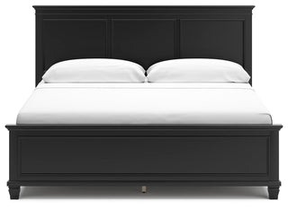 Lanolee King Panel Bed, Dresser, Mirror, Chest and 2 Nightstands