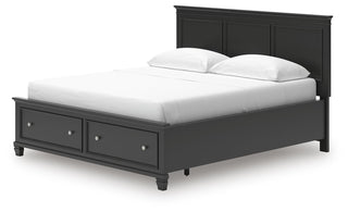Lanolee Panel Storage Bed