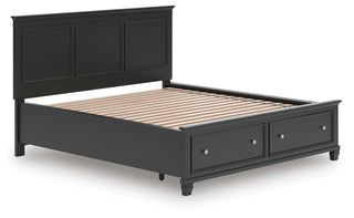 Lanolee Panel Storage Bed