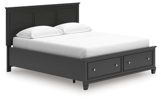 Lanolee Panel Storage Bed