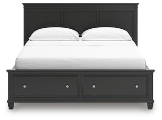 Lanolee Panel Storage Bed