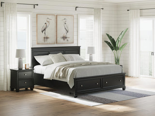 Lanolee Panel Storage Bed
