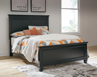 Lanolee Full Panel Bed, Dresser and Mirror