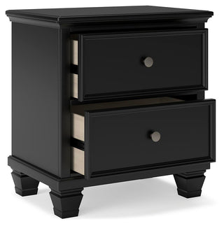 Lanolee King Panel Bed, Dresser, Mirror and Nightstand