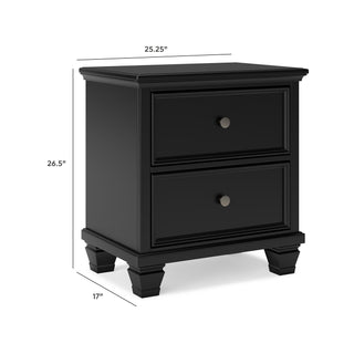 Lanolee California King Panel Bed, Dresser, Chest and 2 Nightstands