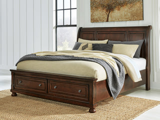 Porter Sleigh Storage Bed