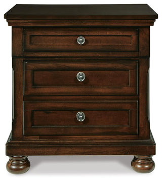 Porter Two Drawer Night Stand