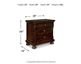 Porter Queen Panel Bed, Dresser, Mirror and Nightstand