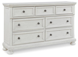 Robbinsdale King Panel Storage Bed, Dresser, Chest and 2 Nightstands