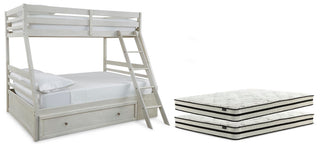 Robbinsdale Twin over Full with Storage and Mattresses
