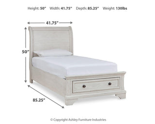 Robbinsdale Sleigh Storage Bed