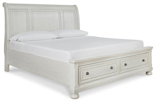 Robbinsdale Sleigh Bed with Storage