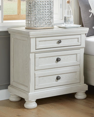 Lodanna King Upholstered Storage Bed, Dresser, Mirror, Chest and 2 Nightstands