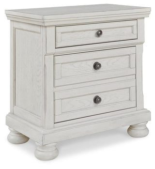 Robbinsdale King Panel Bed, Dresser, Mirror, Chest and 2 Nightstands