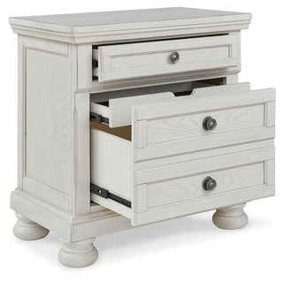 Robbinsdale King Panel Bed, Dresser, Mirror, Chest and 2 Nightstands