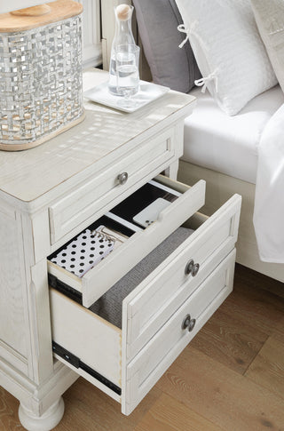 Robbinsdale King Panel Bed, Dresser, Mirror, Chest and 2 Nightstands