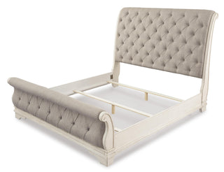 Realyn Sleigh Bed - California King