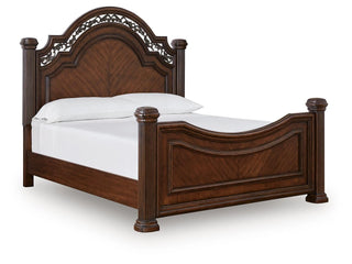 Lavinton Queen Poster Bed, Dresser and Mirror