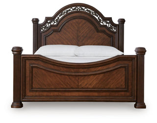 Lavinton Queen Poster Bed and 2 Nightstands