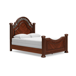 Lavinton Queen Poster Bed, Dresser, Mirror, Chest and Nightstand