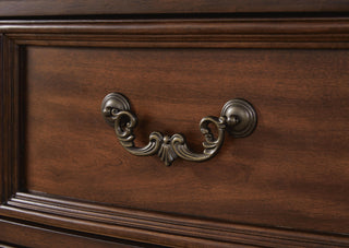 Lavinton King Poster Bed, Dresser, Mirror and Nightstand