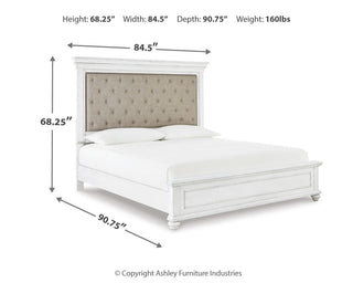 Kanwyn Panel Bed - King