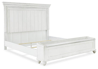Kanwyn Panel Bed with Storage Bench - Queen