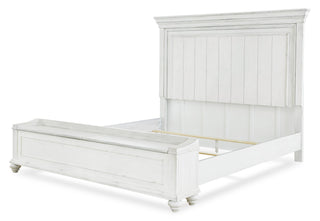 Kanwyn Queen Panel Bed with Storage Bench