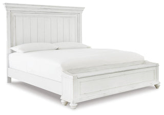 Kanwyn Queen Panel Storage Bed, Dresser, Mirror and Nightstand