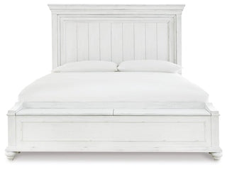Kanwyn Panel Bed with Storage Bench - Queen