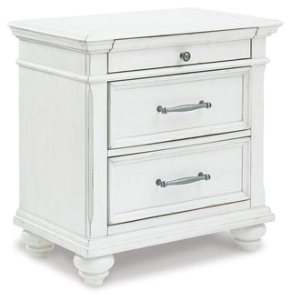 Kanwyn Queen Panel Bed, Dresser, Mirror and Nightstand
