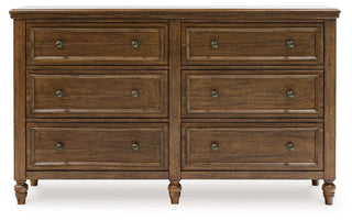 Sturlayne King Upholstered Panel Bed, Dresser and 2 Nightstands