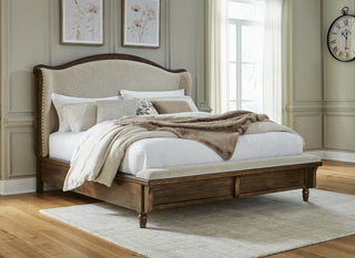 Sturlayne Upholstered Panel Bed - King