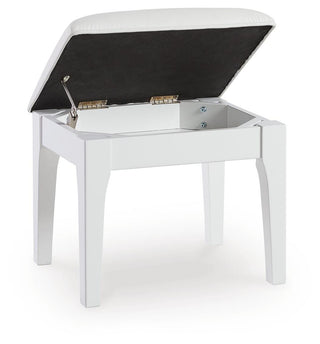 Chalanna Vanity, Mirror and Stool
