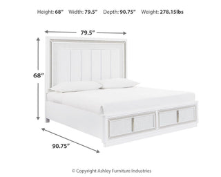 Chalanna Upholstered Storage Bed - California King